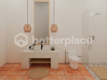 Stylish Tulum-Style Villa in Peaceful Kelating – 2 Bedrooms with Ricefield Views
