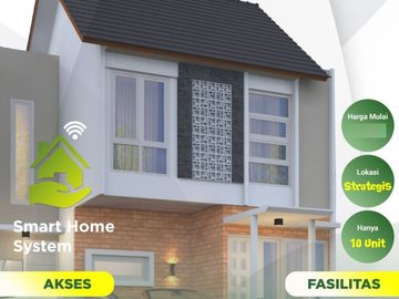 Rumah Hisa Cibinong, Baru 2 LANTAI Harga Murah Mewah Townhouse New Tengah Cibinong Bogor Jual Dijual