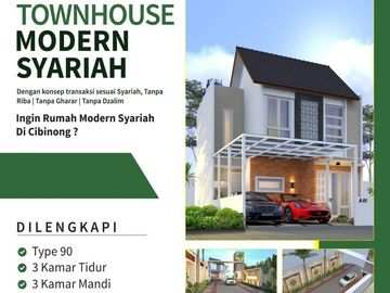 Rumah Hisa Cibinong, Baru 2 LANTAI Harga Murah Mewah Townhouse New Tengah Cibinong Bogor Jual Dijual