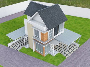 Rumah Hisa Cibinong, Baru 2 LANTAI Harga Murah Mewah Townhouse New Tengah Cibinong Bogor Jual Dijual