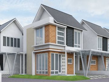 Rumah Hisa Cibinong, Baru 2 LANTAI Harga Murah Mewah Townhouse New Tengah Cibinong Bogor Jual Dijual