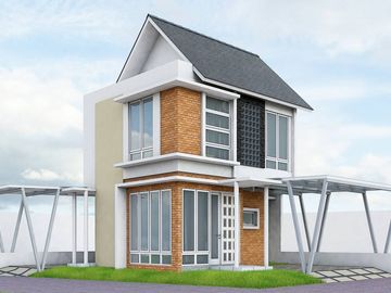 Rumah Hisa Cibinong, Baru 2 LANTAI Harga Murah Mewah Townhouse New Tengah Cibinong Bogor Jual Dijual