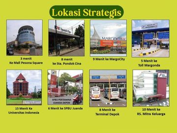 Rumah P.D.Ria Sukmajaya, Baru 2 LANTAI Mewah Harga Murah Minimalis Strategis, Kota Depok Jual Dijual