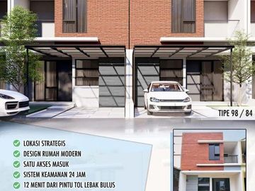 Rumah Mole. Ciputat, Baru 2 LANTAI, Mewah Harga Murah di Tangsel, Kota Tangerang Selatan Jual Dijual