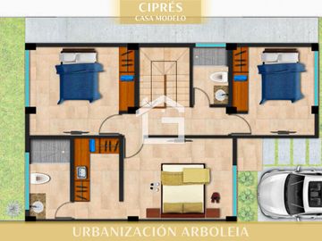 Casa en Venta en Urbanización Arboleia, Modelo Ciprés, Machala