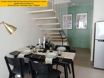 Available For Purchase: Exclusive RFO & Furnished 3-Bedroom w/2T&B Corner Unit at Elevé Homes Tagaytay – Huge Savings, Fully Furnished & Move-In Ready