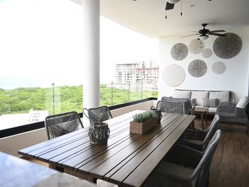 Departamento en Venta a pie de la Playa, amueblado,  Telchac, Yucatan