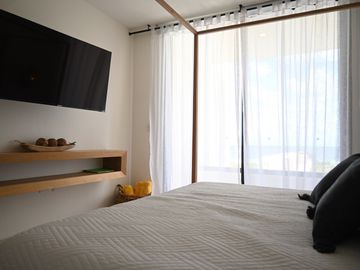 Departamento en Venta a pie de la Playa, amueblado,  Telchac, Yucatan