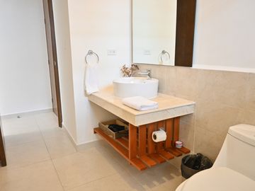 Departamento en Venta a pie de la Playa, amueblado,  Telchac, Yucatan