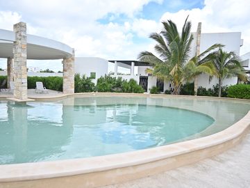 Departamento en Venta a pie de la Playa, amueblado,  Telchac, Yucatan