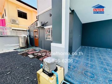 2-storey detached house, 60 sq.w., Buriram Rangsit Village, Lam Luk Ka, Khlong 4, near Yaem Sa-at Rangsit School, Rangsit-Nakhon Nayok Road, Phra Ong