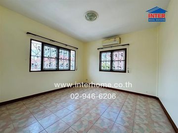 2-storey detached house, 60 sq.w., Buriram Rangsit Village, Lam Luk Ka, Khlong 4, near Yaem Sa-at Rangsit School, Rangsit-Nakhon Nayok Road, Phra Ong