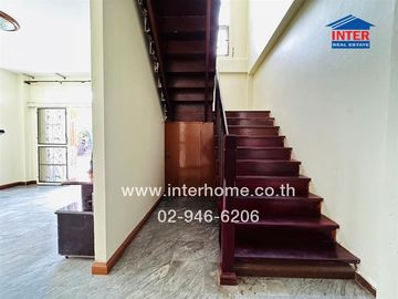 2-storey detached house, 60 sq.w., Buriram Rangsit Village, Lam Luk Ka, Khlong 4, near Yaem Sa-at Rangsit School, Rangsit-Nakhon Nayok Road, Phra Ong