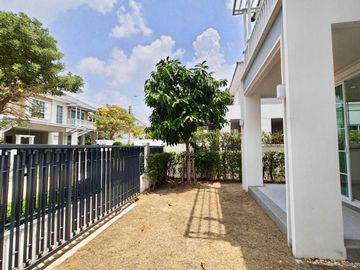 Single house for sale, 4 bedrooms, Chuan Chuen Village. Watcharaphon Ramindra, 50 sq m, 2 floors, near Thanommit Market
