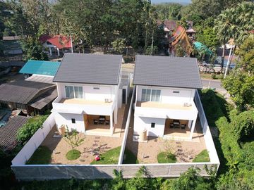 4 Bedrooms detached house for sale Minimal Muji style in Mueang Kaew, Mae Rim. Close to Nong Jom intersection. Fully furnished.