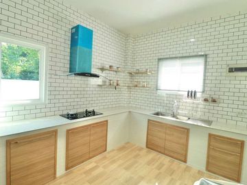 4 Bedrooms detached house for sale Minimal Muji style in Mueang Kaew, Mae Rim. Close to Nong Jom intersection. Fully furnished.