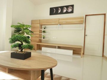 4 Bedrooms detached house for sale Minimal Muji style in Mueang Kaew, Mae Rim. Close to Nong Jom intersection. Fully furnished.