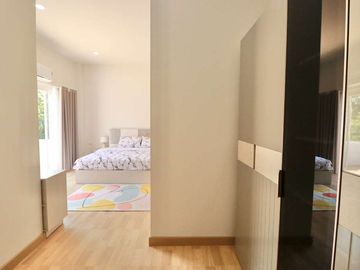 4 Bedrooms detached house for sale Minimal Muji style in Mueang Kaew, Mae Rim. Close to Nong Jom intersection. Fully furnished.