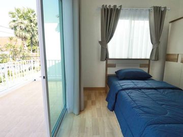 4 Bedrooms detached house for sale Minimal Muji style in Mueang Kaew, Mae Rim. Close to Nong Jom intersection. Fully furnished.