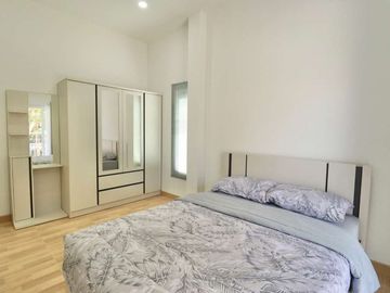 4 Bedrooms detached house for sale Minimal Muji style in Mueang Kaew, Mae Rim. Close to Nong Jom intersection. Fully furnished.