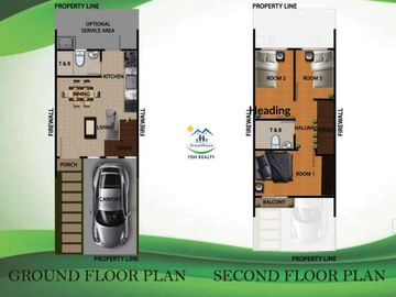 3 bedroom townhouse for sale in Guinsay, Danao City (Preselling)