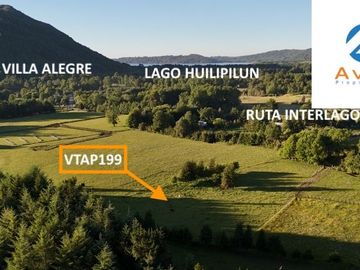 Villarrica sector Villa Alegre a 19 Km de Villarrica parcela de 5.900m2 COD.VTAP199