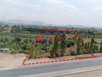 Venta De Excelente Terreno Al Borde De La Panamericana Norte - Huaura