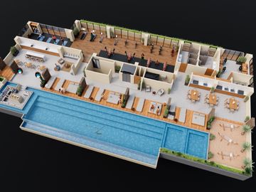 Departamento en Venta en Cabo San Lucas en el centro en Terra192