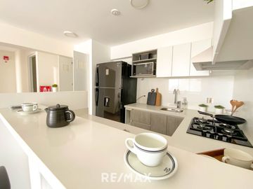 Venta De Departamento Loft De Estreno En San Miguel 62.49M2