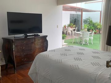 ALQUILO DPTO EN PRIMER PISO AMOBLADO EN SAN BORJA
