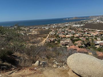 TERRENO EN VENTA EN CABO SAN LUCAS LOTE EN RANCHO PARAISO CON VISTA AL MAR