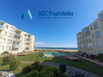 Departamento en condominio Borde Mar Las Cruces