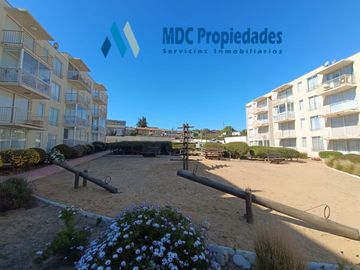 Departamento en condominio Borde Mar Las Cruces