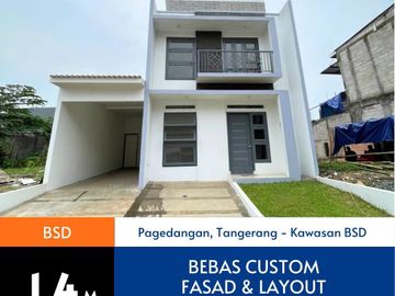 Premium House BSD City Serpong Near Vanya Park and Branchsto