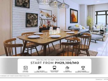 Promo Sale 3 Bed Room Condominium Near  BGC 20 Min Away