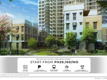 Promo Sale 3 Bed Room Condominium Near  BGC 20 Min Away
