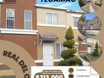 !!! BONITA CASA EN REAL DEL CID TECAMAC SUPER PRECIO!!!