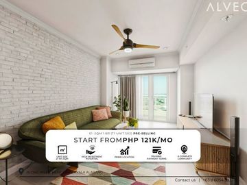 Condos for Sale in Alabang 1 Bed Room 61 SQM with Balcony Pre Selling