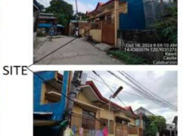 House & Lot PLUS ( 3 Units Apartment ) for Sale in TABON 3 Kawit Cavite : OK for FINANCING - FORECLOSED