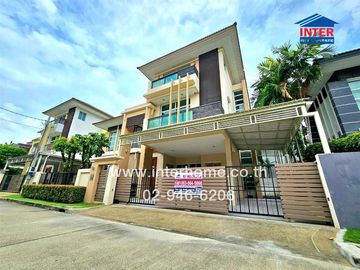 3-storey detached house, 83.2 sq.w., Grand Bangkok Boulevard Village, Ratchada-Ramintra, Ratchada-Ramintra Road, Nawamin Road, Khan Na Yao District, B