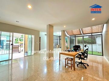 3-storey detached house, 83.2 sq.w., Grand Bangkok Boulevard Village, Ratchada-Ramintra, Ratchada-Ramintra Road, Nawamin Road, Khan Na Yao District, B