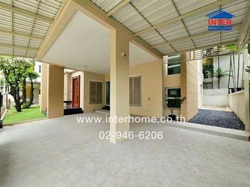 3-storey detached house, 83.2 sq.w., Grand Bangkok Boulevard Village, Ratchada-Ramintra, Ratchada-Ramintra Road, Nawamin Road, Khan Na Yao District, B