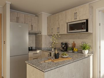 Departamento nuevo modelo B en edificio Hacienda La Esmeralda III