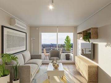 Departamento nuevo modelo B en edificio Hacienda La Esmeralda III