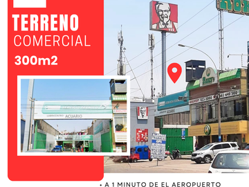 TERRENO COMERCIAL EN AVENIDA