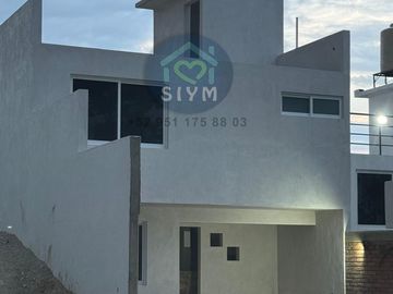 CASA NUEVA EN VENTA, EN EL EJIDO GUADALUPE VICTORIA