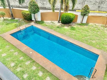534sqm Corner Lot with 3 Bedroom 2-Storey House for SALE with pool in Angeles City near CLARK
