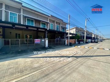 2-storey townhouse, 22 sq m, Pruksa Ville Village 106, Rangsit-Khlong Song, near Siam International School, Soi Rangsit-Nakhon Nayok 62, Rangsit-Nakho