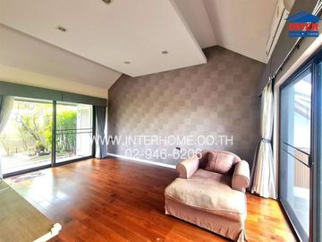3-storey detached house, 54.4 sq.w., Private Nirvana Residence Village, Soi Yothin Phatthana 11, Intersection 7, Kaset-Nawamin Road, Pradit Manutham R