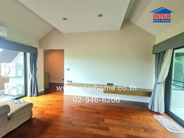 3-storey detached house, 54.4 sq.w., Private Nirvana Residence Village, Soi Yothin Phatthana 11, Intersection 7, Kaset-Nawamin Road, Pradit Manutham R